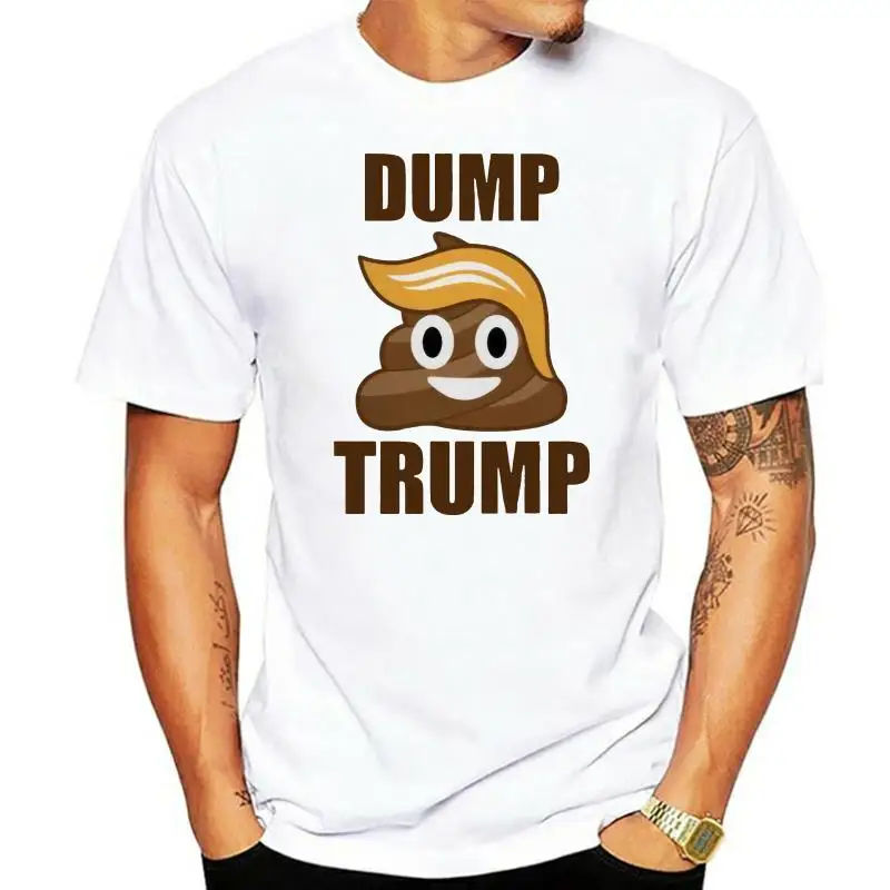 

Dump Trump Anti Donald T-Shirt 2016 Usa Republican Presidential Electiontop Quality Men'S Summer 2019 Fashion Skate T Shirt