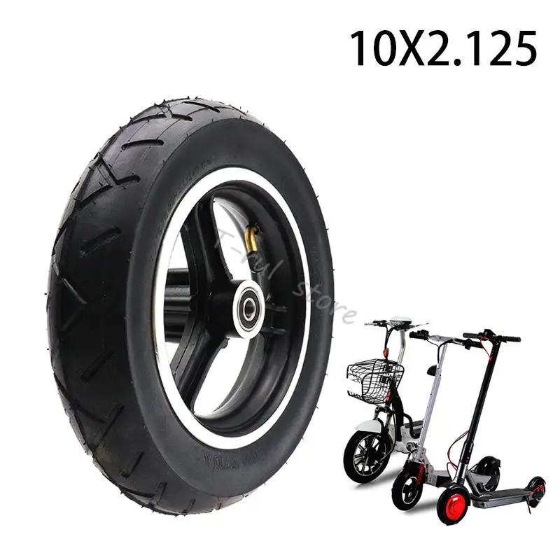 

10x2.125 inch wheel hub& tire 10 inch Electric Scooter Balancing Hoverboard self Smart Balance Scooter Explosion-proof tyre