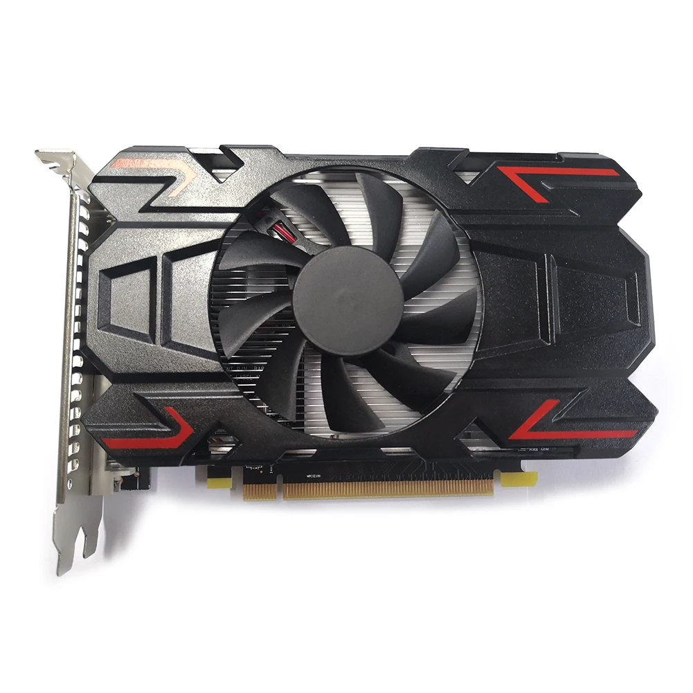 Компьютерная дискретная видеокарта ATI6700 1 ГБ DDR5 128 бит core графическая карта 1000 МГц