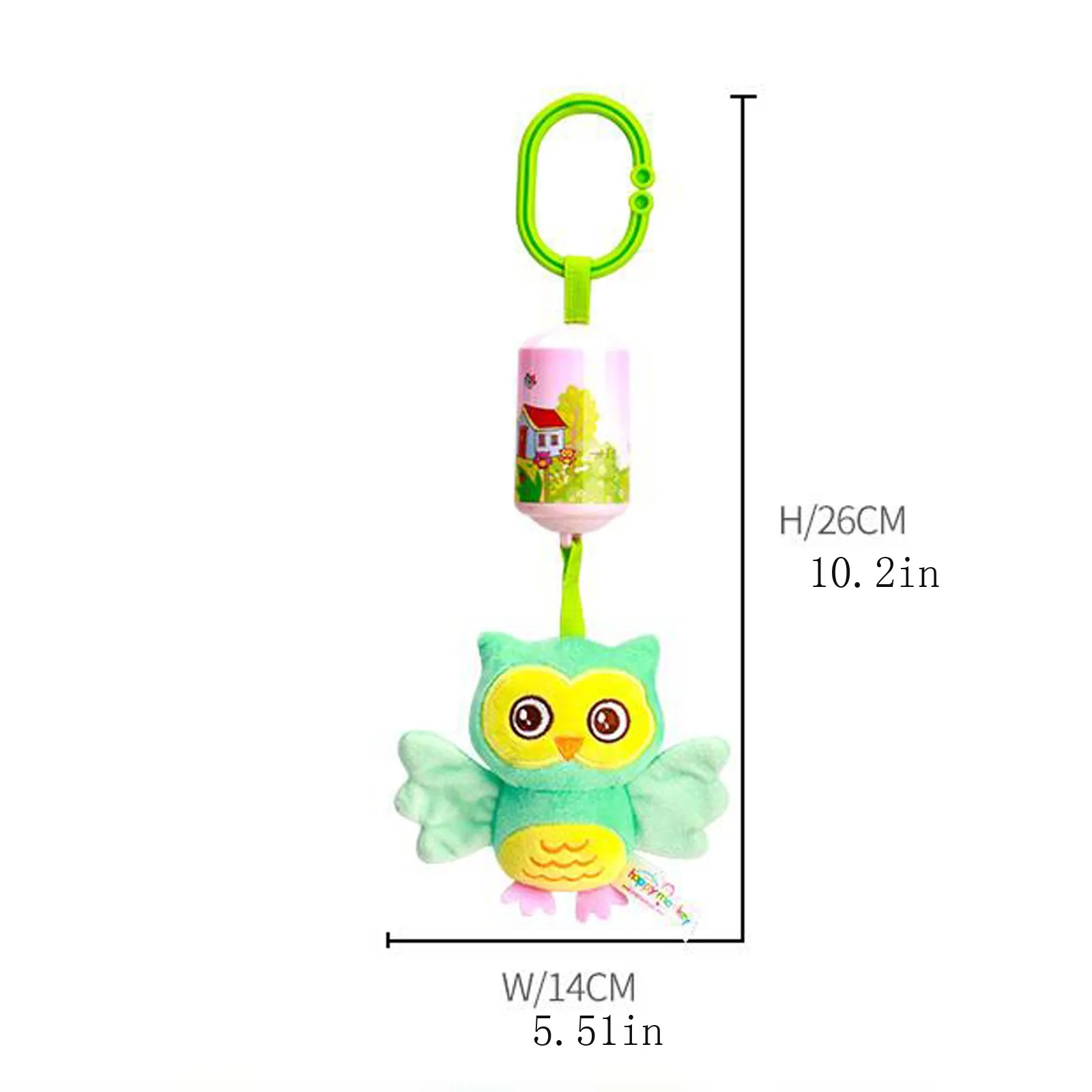 

Hot Selling Baby Bed Pendant, Bed Bell Plush Fabric Rattle Best Gift For Baby Stimulate Children's Curiosity