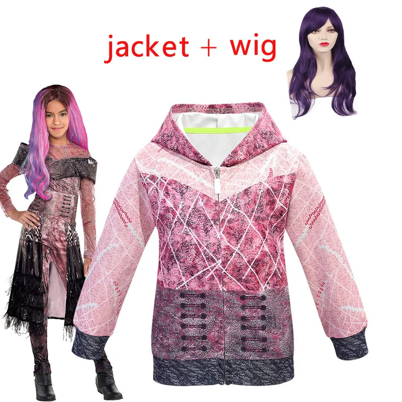 Костюм для косплея из фильма 3 мал Берта малефисент прямые фиолетовые