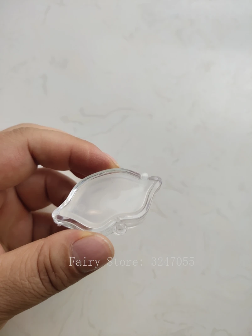 2G/5G 10/30/50/100 шт. пустой полупрозрачный футляр для помады в форме губ милый мини