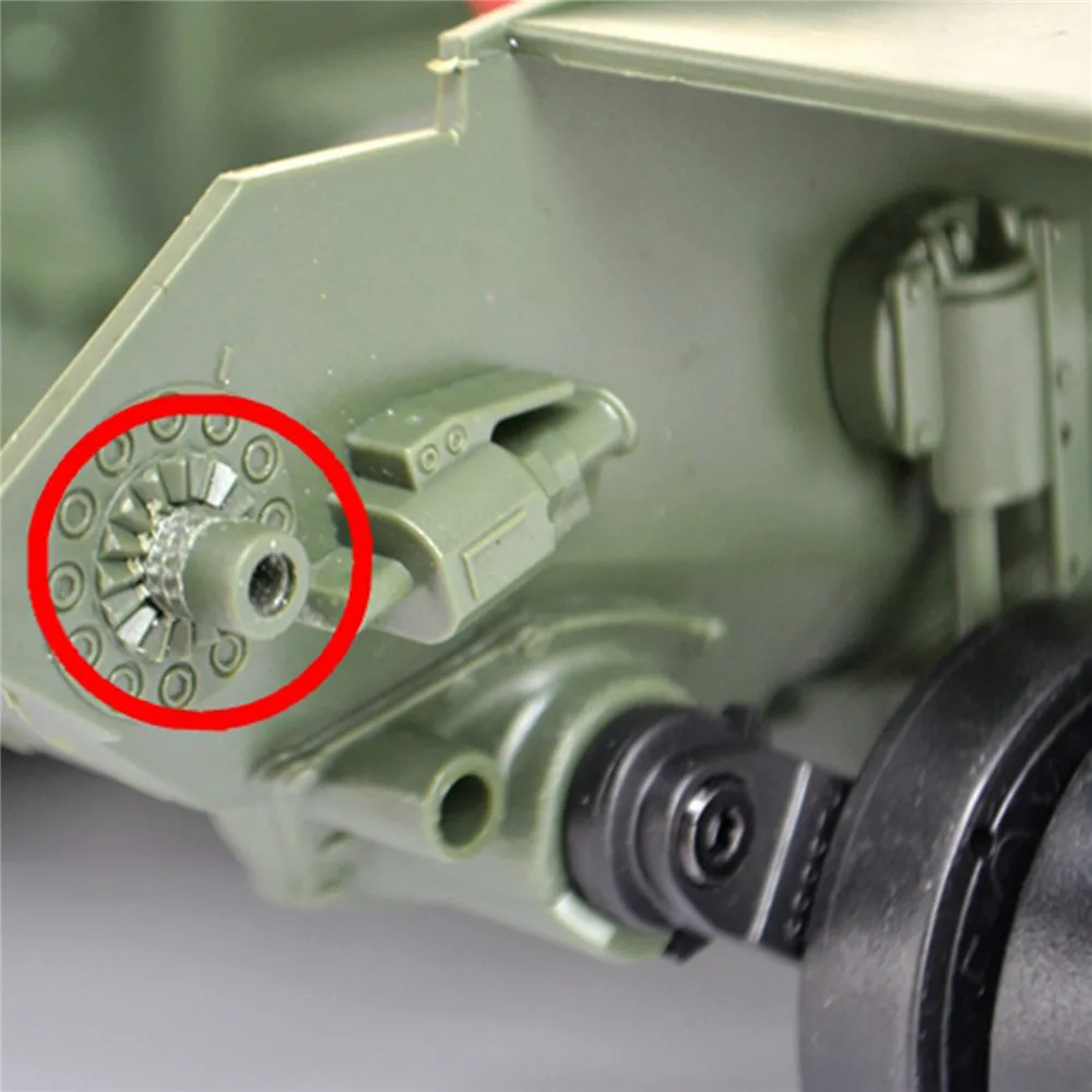 Пара металлических направляющих гусениц затягивающие Регуляторы для 1/16 Henglong