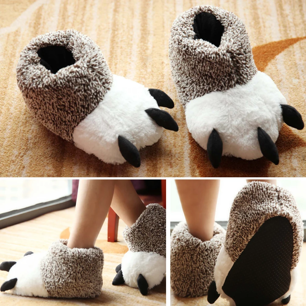 Новый бренд для мужчин и женщин милый медведь из мультфильма когти Нескользящие