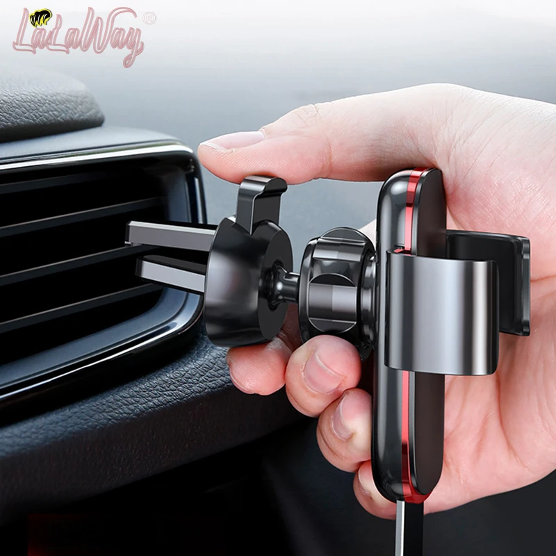 Автомобильный держатель для телефона с креплением на вентиляционное отверстие