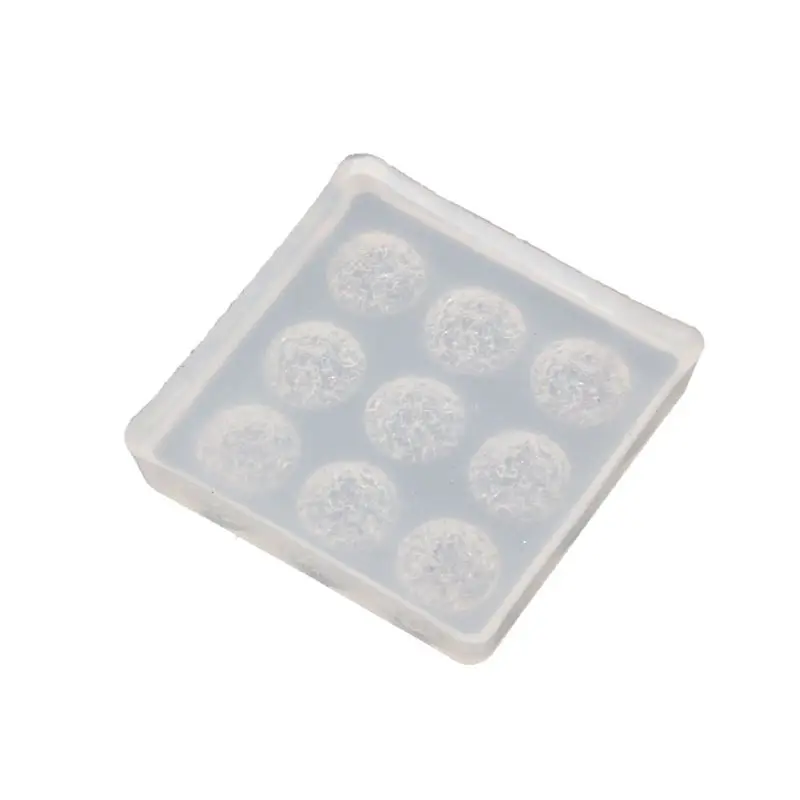 Ручная работа 12 мм блеск с украшением в виде кристаллов кластера смолы формы