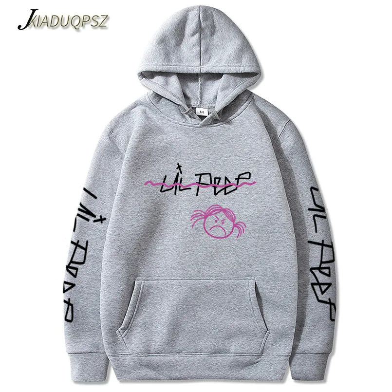 Lil Peep/толстовки с капюшоном Love lil. peep для мужчин/женщин, пуловер с капюшоном, свитшоты для мужчин/женщин, sudaderas cry, детские толстовки с капюшоном - Цвет: WY156-148 Grey