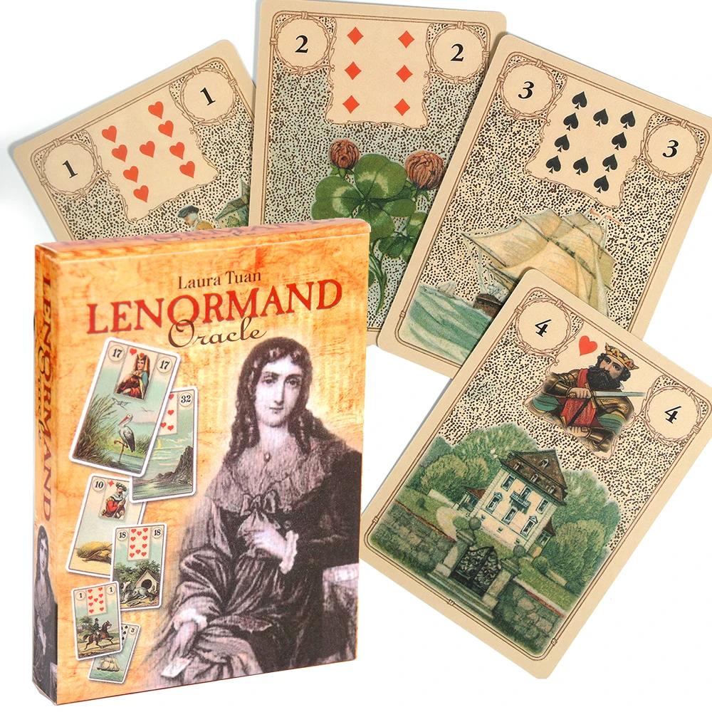 

Lenormand карты с надписью «любовь», романтические карты, игровая колода Таро, доска Мари Анна Ленорман, известный Наполеон