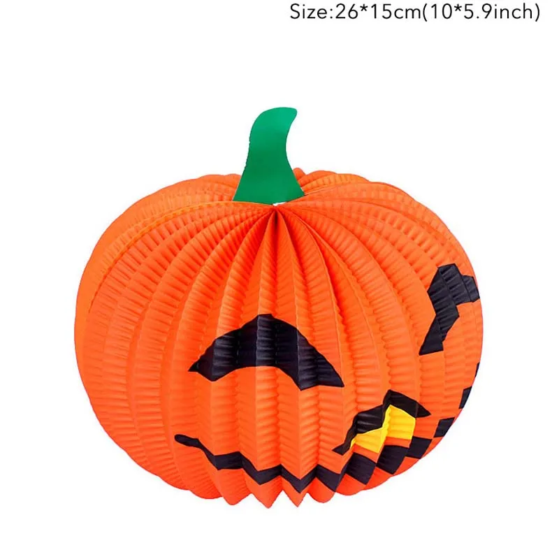 Hanging S Pumpkin Декоративный реквизит на Хэллоуин аксессуары ужас Хэллоуин повязка на голову нож Поддельные крови реквизит Хэллоуин вечерние принадлежности - Цвет: Hanging S Pumpkin