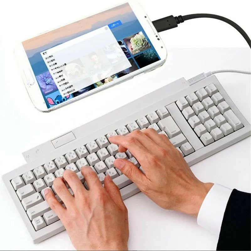 Кабель OTG Type c с разъемом USB 3 1 мама к штекеру типа C для Samsung/Vivo/Oppo/ Huawei/Xiaomi/Sync Oneplus 7pro