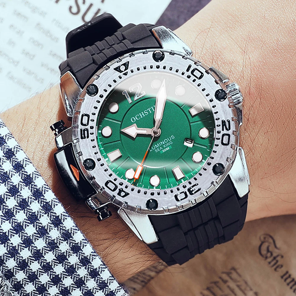 Часы наручные мужские кварцевые роскошные Брендовые спортивные