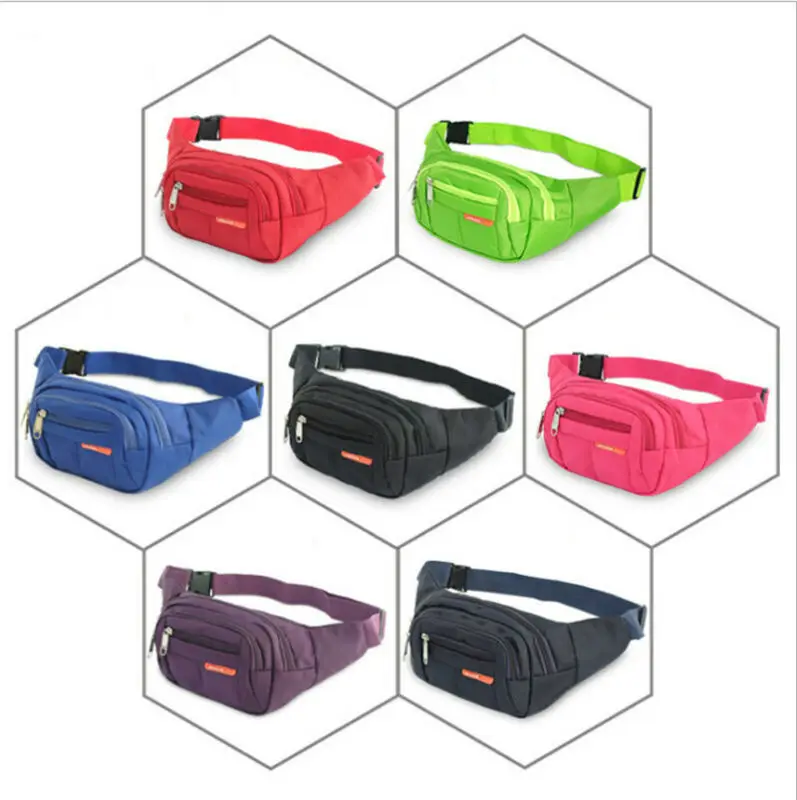 Waterproof Waist Belt Bag Running Jogging Outdoor Pocket Fanny Pack Bum Gym | Багаж и сумки