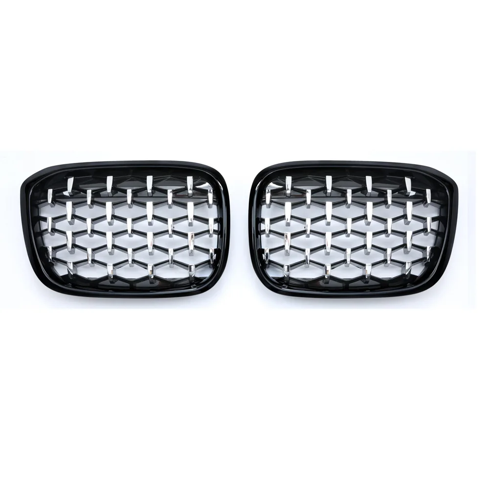 Новый Алмазный гриль для BMW новый X3 X4 G01 G02 G08 2018 гоночный передняя решетка