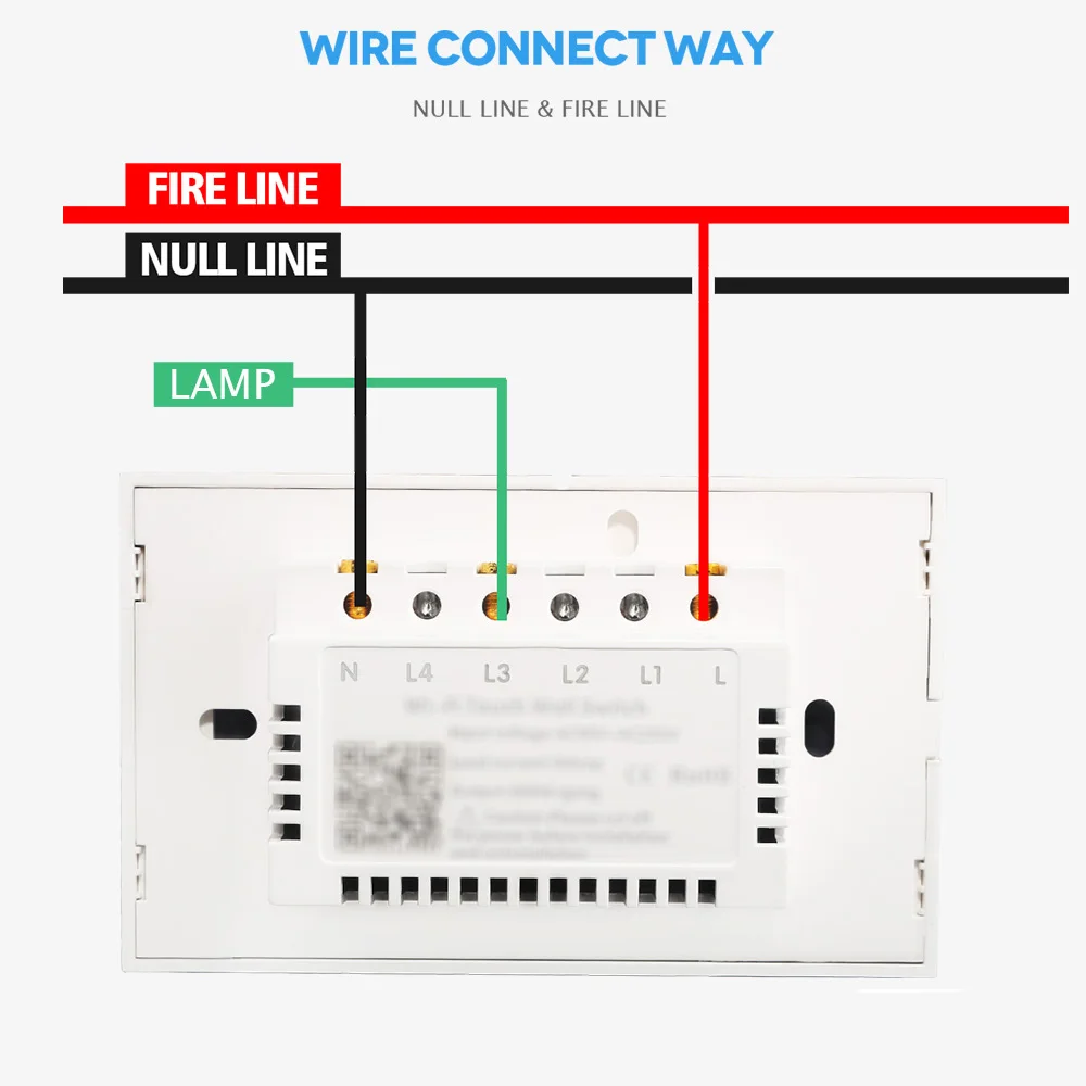 Free Shipping US Standard 1 2 3 Gang Way Wall Light Controler Home Automation Touch Switch 4 Colors | Обустройство дома