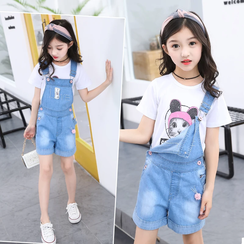 Джинсовый комбинезон для маленьких и больших детей джинсы бойфренды джинсовый