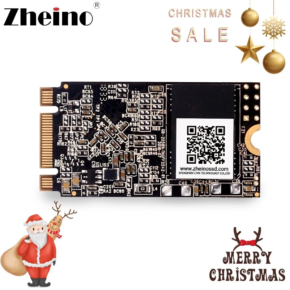 Zheino SSD M.2 2242 64 Гб 128 ГБ 256 512 SATA3 NGFF Внутренний твердотельный жесткий диск|Внутренние