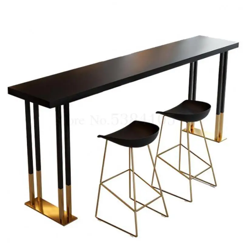 Скандинавский светильник роскошный железный однотонный деревянный барный стол