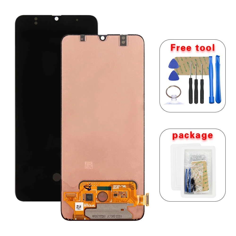 Для Samsung Galaxy A70 A705 A705F SM A705F/DS ЖК дисплей + сенсорный экран дигитайзер сборка