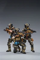 scale 118th in stock three person team desert skeleton hell special army soldier doll for fans collection