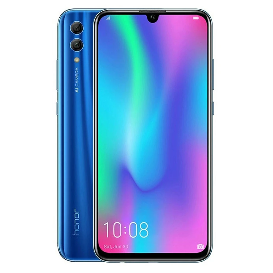 Huawei Honor 10 Lite мобильный телефон Восьмиядерный 6,21 ''3400 mAh аккумулятор 24MP фронтальная камера 64 Гб rom многоязычный отпечаток пальца NFC