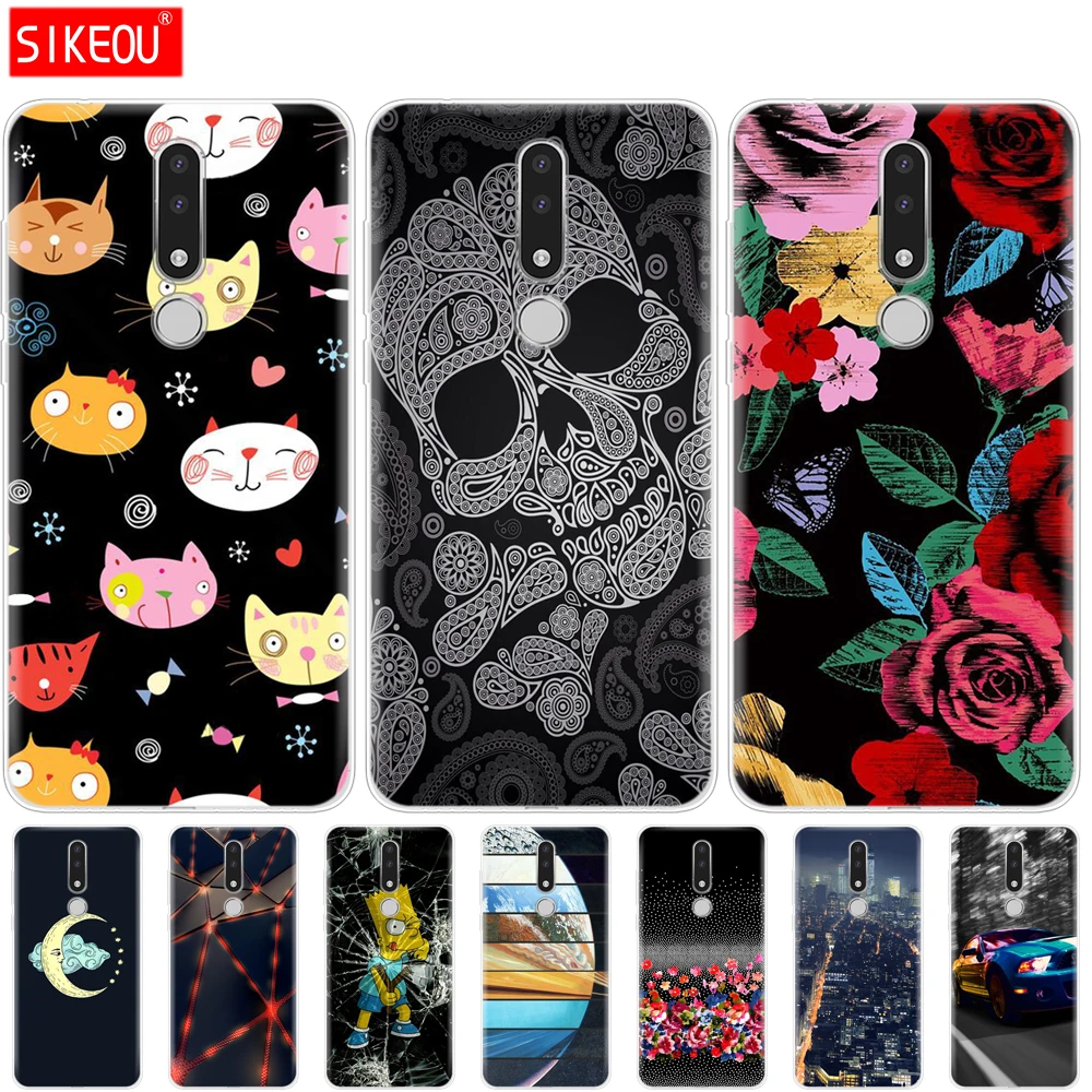 Чехол для телефона Nokia 3 1 Plus чехол накладка симпатичная мультяшная силиконовая