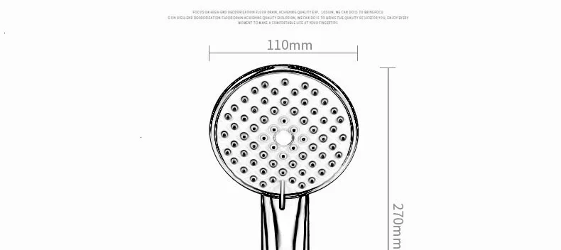 ZhangJi Lotus, душевая головка высокого давления, 5 режимов, многослойное покрытие, силиконовые отверстия, Распылительная насадка, 110 см, большая панель, душевая головка