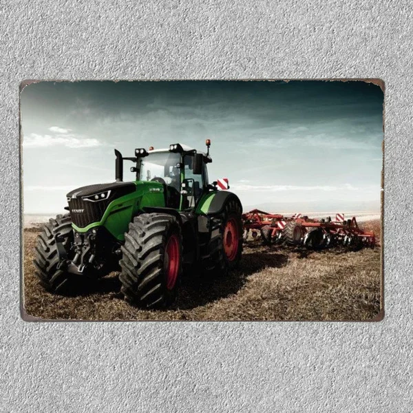 

Fendt 1000 Tractor Metal Tin Sign Hotel/Bar Wall Decor Metal Sign