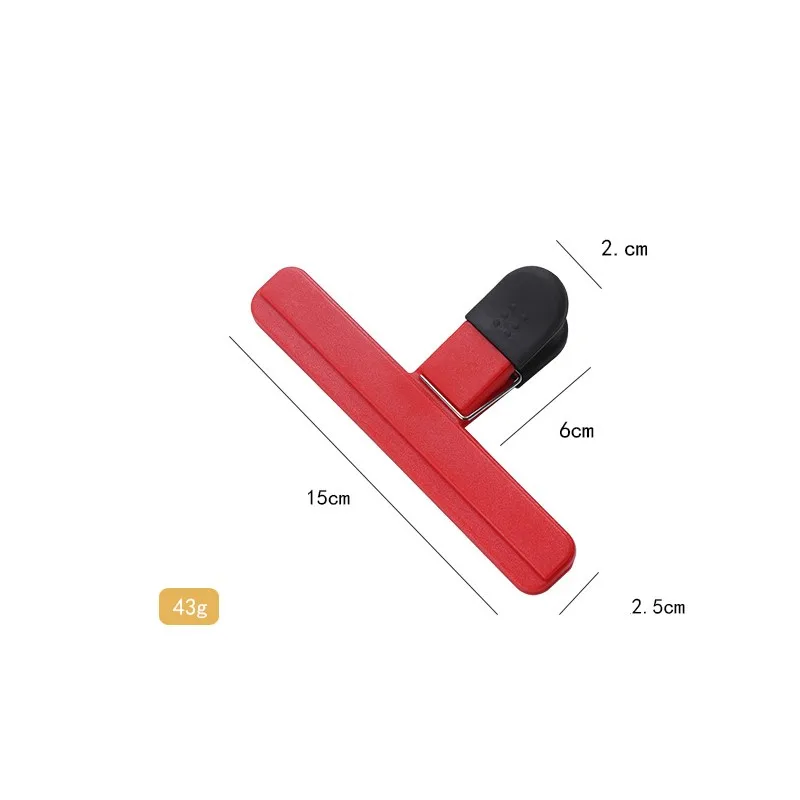 

5pcs/set Novelty Sealing Clip Snack Food Clip Sealed Bag Sealing Bag Clip Plastic Bag Clip Food Sealing Clip Household Essential