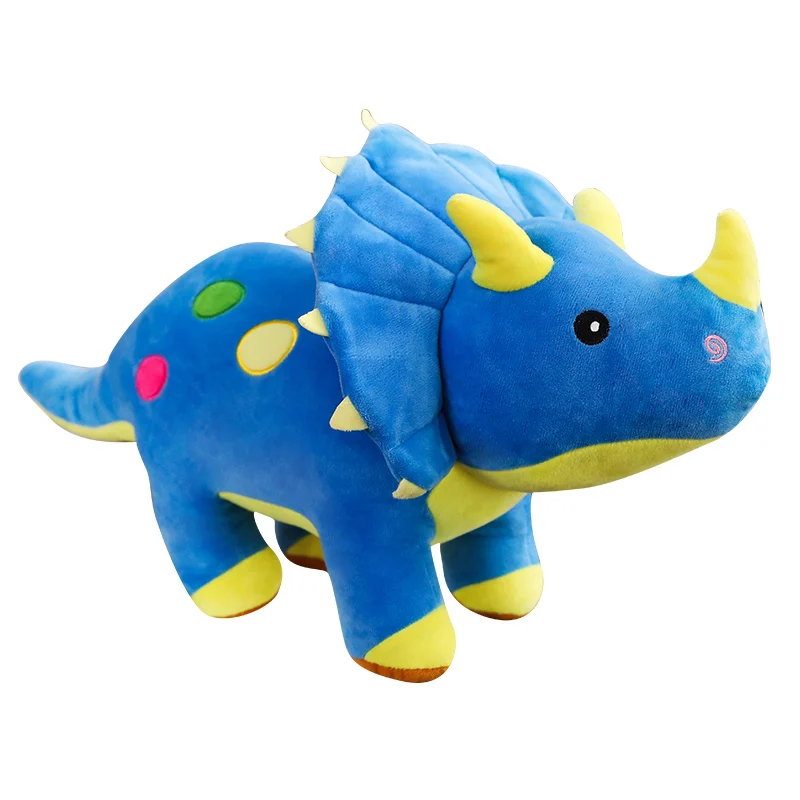 40/60/100cm Soft Triceratops Stegosaurus Creative Big Dinosaur Plush Toy Animal Doll Stuffed Kid Dinosaurs Pillow Birthday Gifts - купить по
