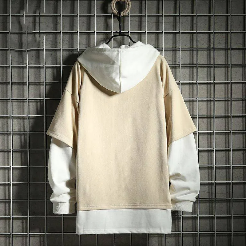 Мужские и женские однотонные толстовки с капюшоном повседневные оверсайз в