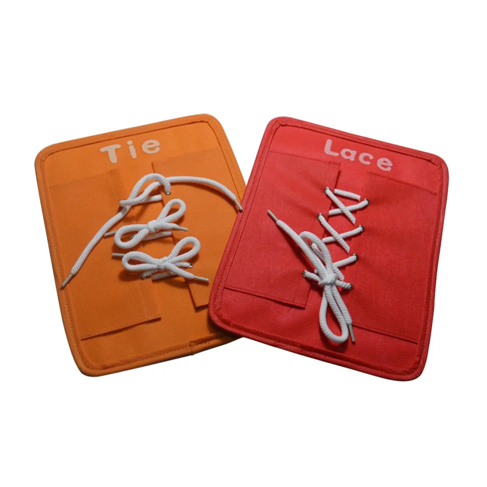 

6pcs Baby Learn to Dress Board Basic Skill Learning Board Toddler Dressing Enlightment Early Education Aids Children Early Teach