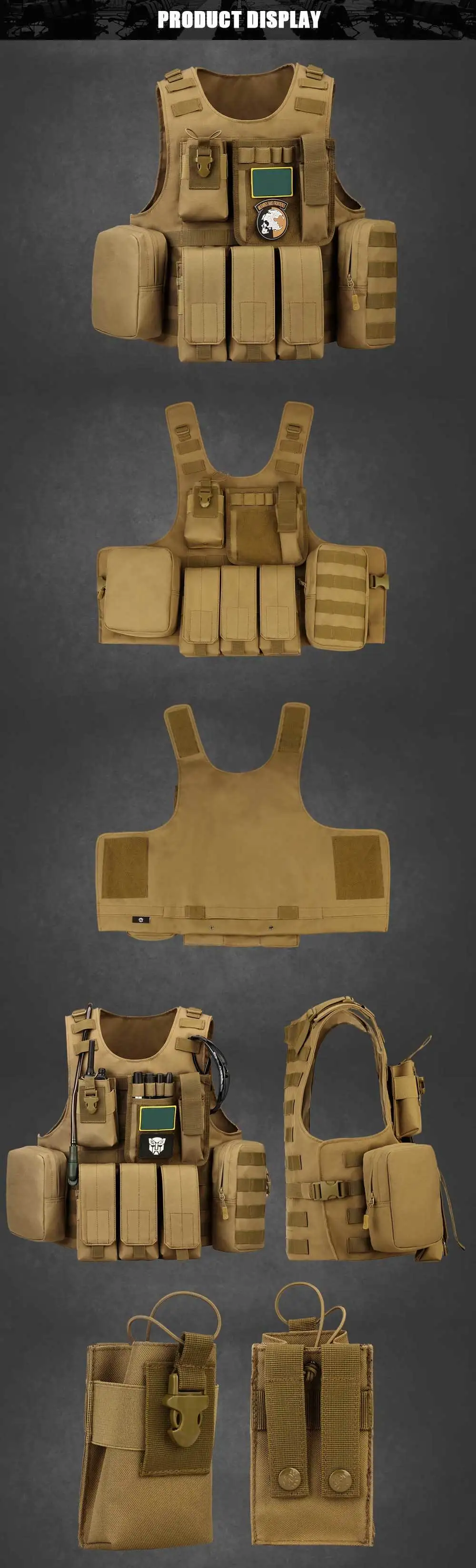 SINAIRSOFT тактический жилет страйкбол сумки милитари Регулируемый Molle защита Открытый Рыбалка Охота Пейнтбол амфибия жилет