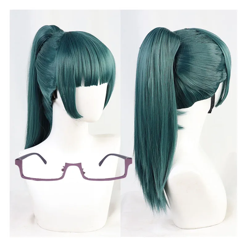 Парик для косплея Maki Zenin из аниме джутсу кайсен термостойкие синтетические