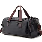 Горячая Мужская большая спортивная сумка из искусственной кожи для фитнеса, тренировок, йоги, вещевая сумка, дорожная сумка, Мужская Уличная сумка через плечо