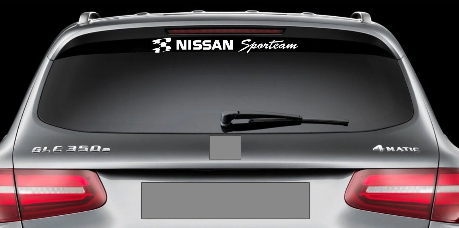 

For Rear Window Sticker fits Nissan Sporteam Vinyl Decal Emblem Logo RW64