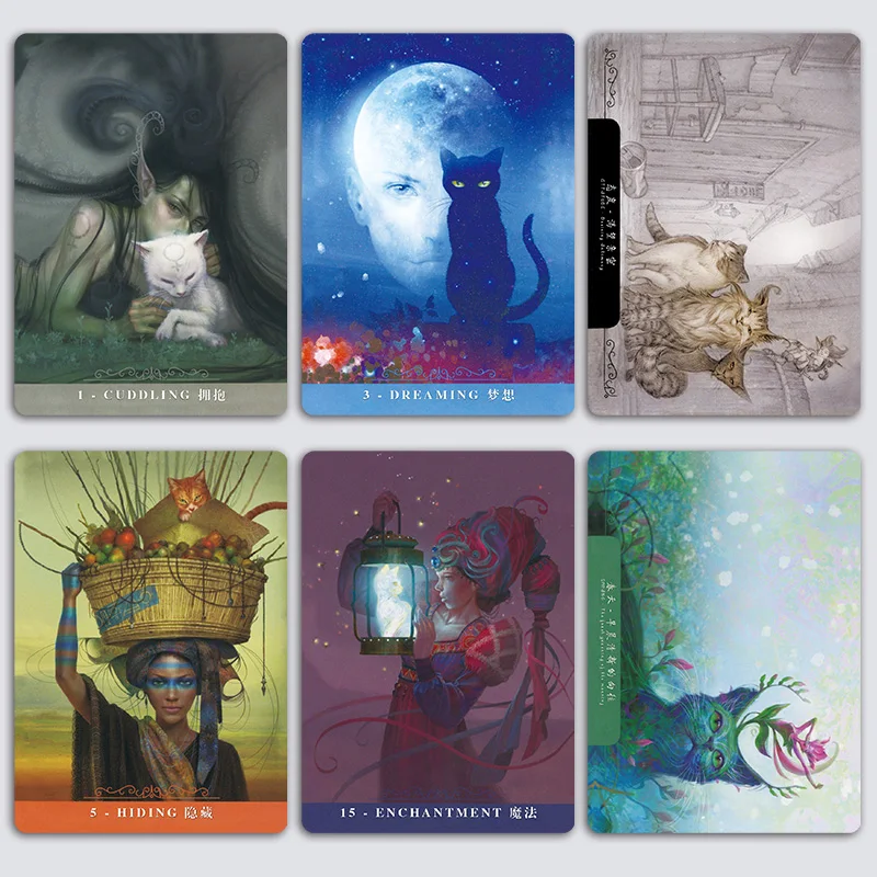 Лидер продаж Карты Таро 125*87 мм китайская/английская версия для семьи/друзей