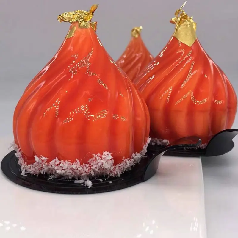 Форма для торта большой мусс белая силиконовая форма инструмент украшения