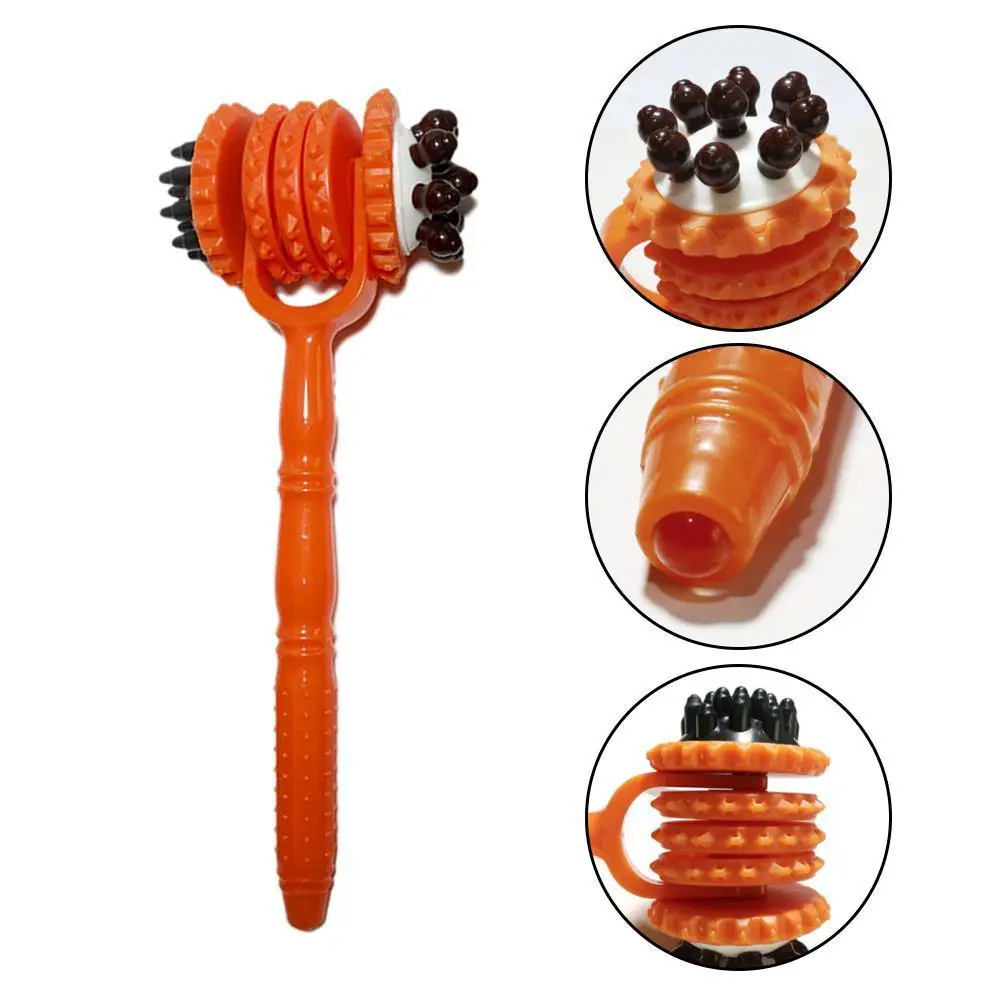 

1 шт., роликовый массажный молоток для шеи и позвонков, F2F2