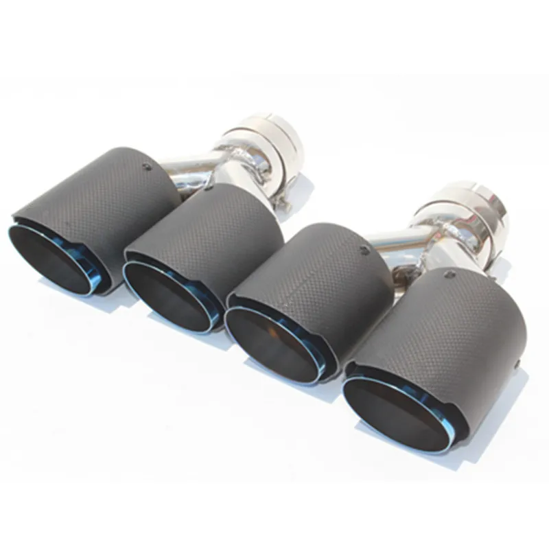 1 пара универсальный автомобильный глушитель выхлопной трубы|Шумоглушители| |