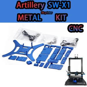artillery sw x1 blv3d printer metal aluminum plate upgrade kit 3d printer accessories free global shipping