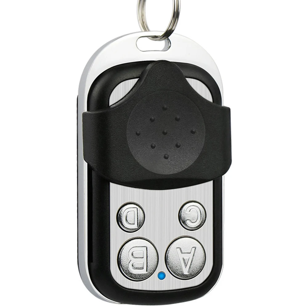 

Universal Remote Controller 433MHZ Copy 4 Buttons Metal Garage Door Gate Opener Wireless Controller Replacement
