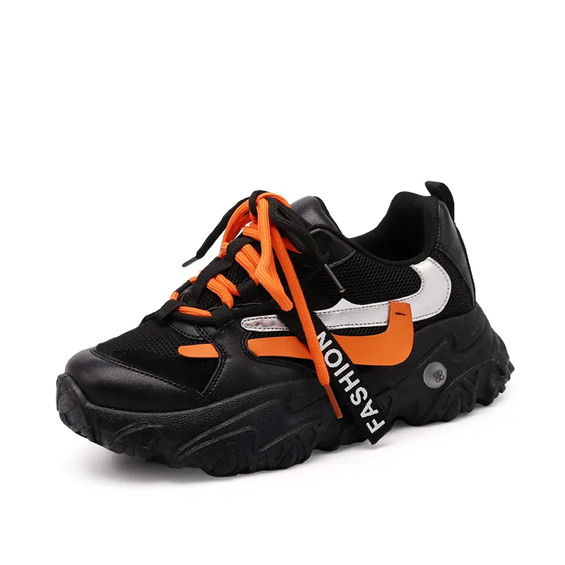 

Breathable Dad Shoes New Platform Lace-up Casual Running Shoes for Women Summer 2021 Shoes Woman Sneakers Zapatillas Mujer