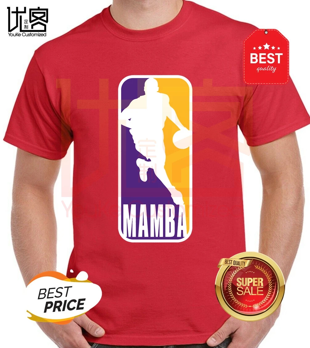Мужская и женская футболка с короткими рукавами kobe bryant mamba Повседневная круглым