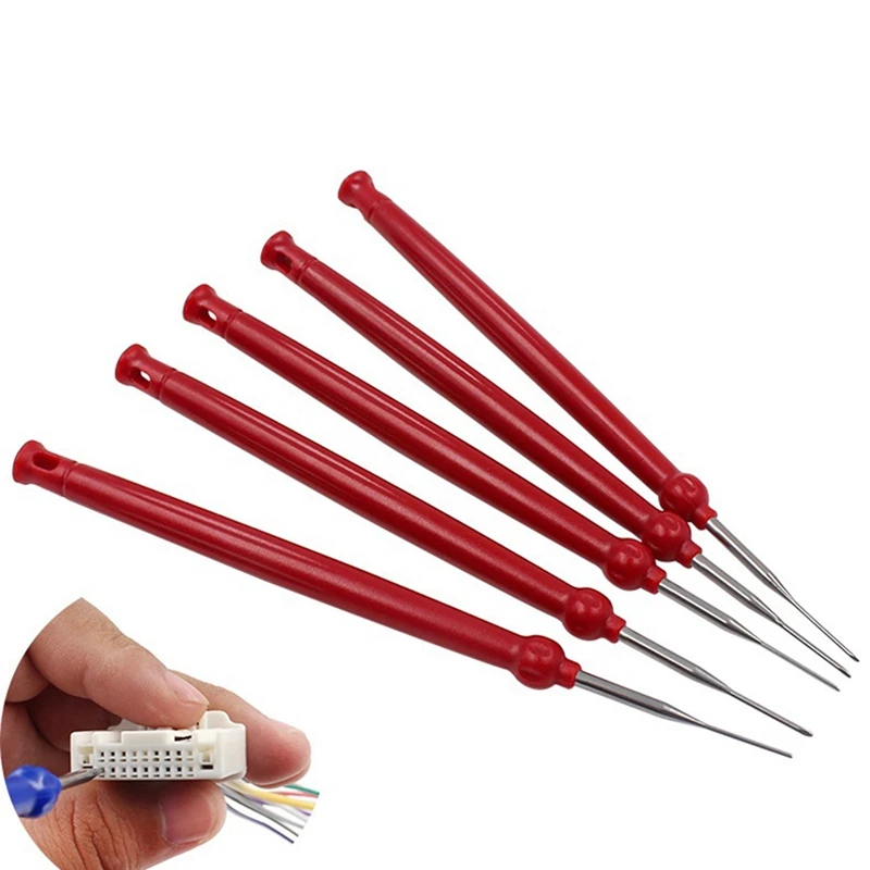 5 Pieces Of Car Plug Removal Tool Needle Tractor Selection Wire Harness Connector Puller Terminal | Автомобили и мотоциклы