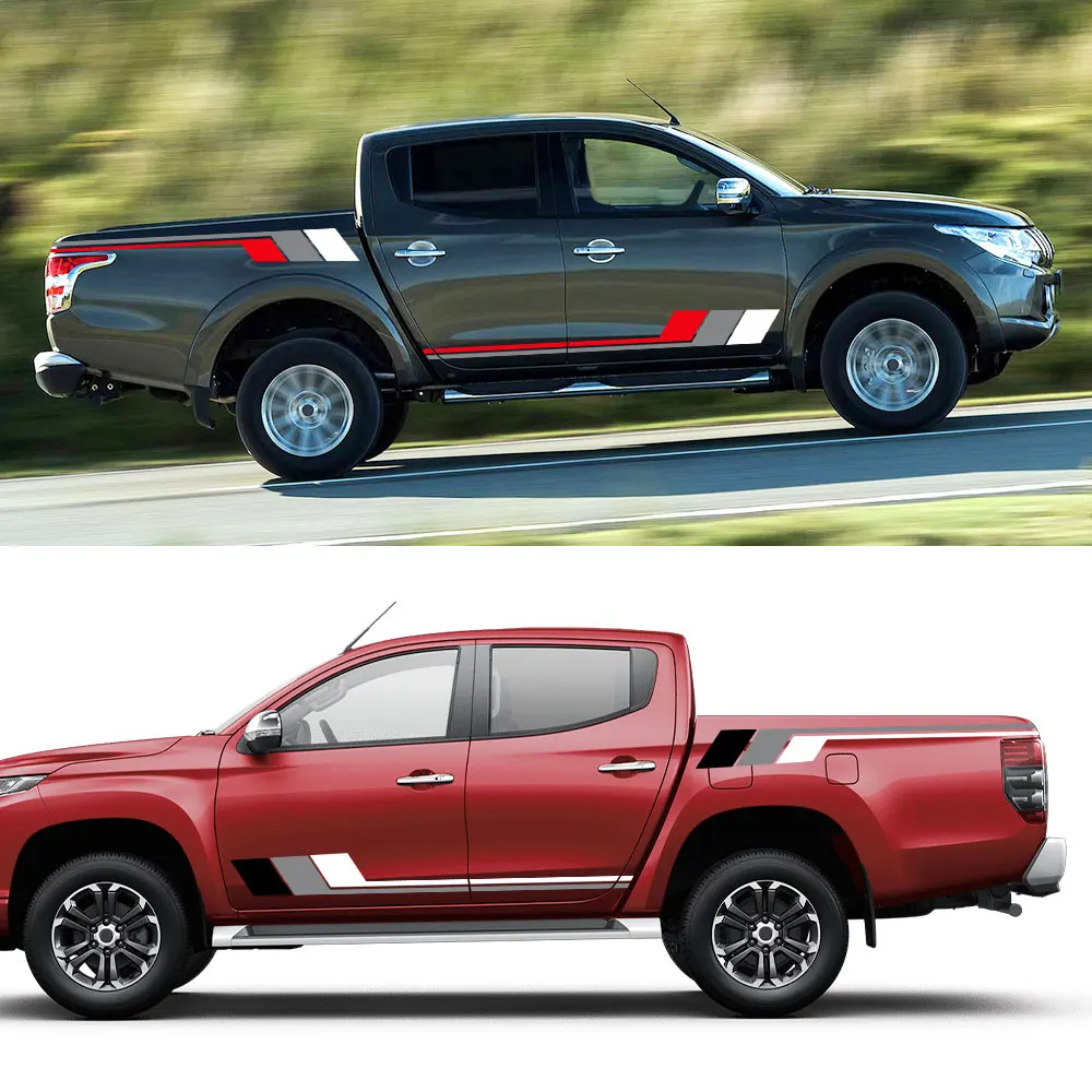 Наклейка для пикапа Toyota Hilux Tacoma Isuzu Dmax Dodge RAM 1500 Maxus T60 GWM Cannon универсальная наклейка