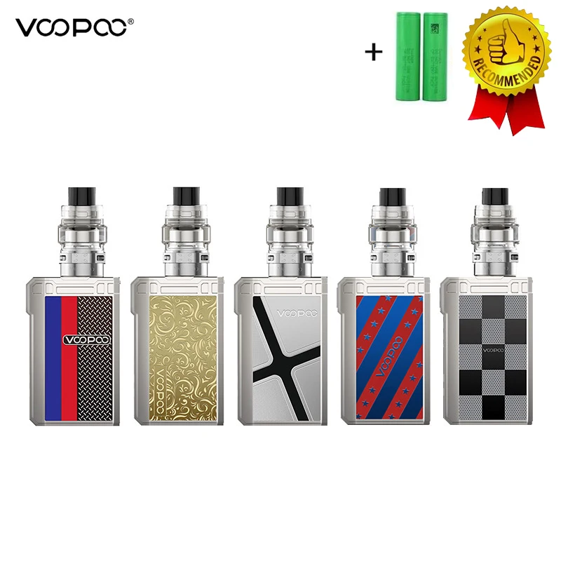 Clearance!! Voopoo Alpha Zip Vape Kit 180W Maat Tank 4ml Mesh Coil GENE.Fit Chip Powered Dual 18650 with MT-M2 MT-M1 | Электроника