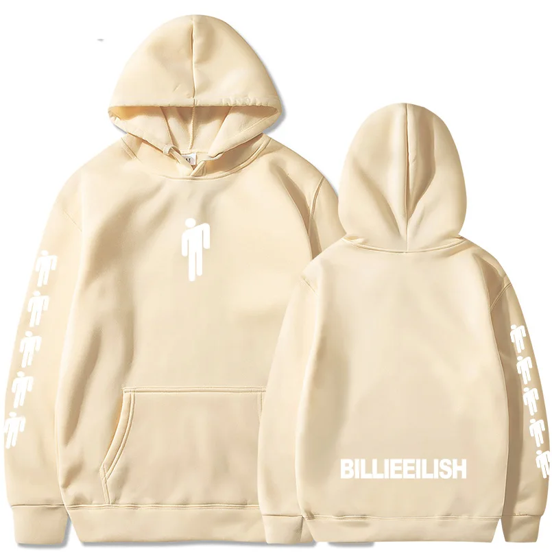 Billie Eilish, модные толстовки с принтом для мужчин/женщин, толстовки с капюшоном и длинным рукавом,, повседневные трендовые уличные толстовки