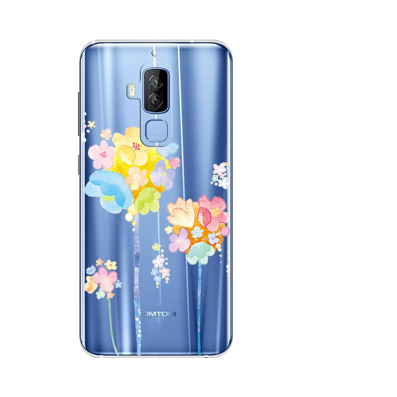 Чехол Для Doogee HOMTOM S8 S 8 чехол силиконовая Мягкая задняя крышка из ТПУ для телефона