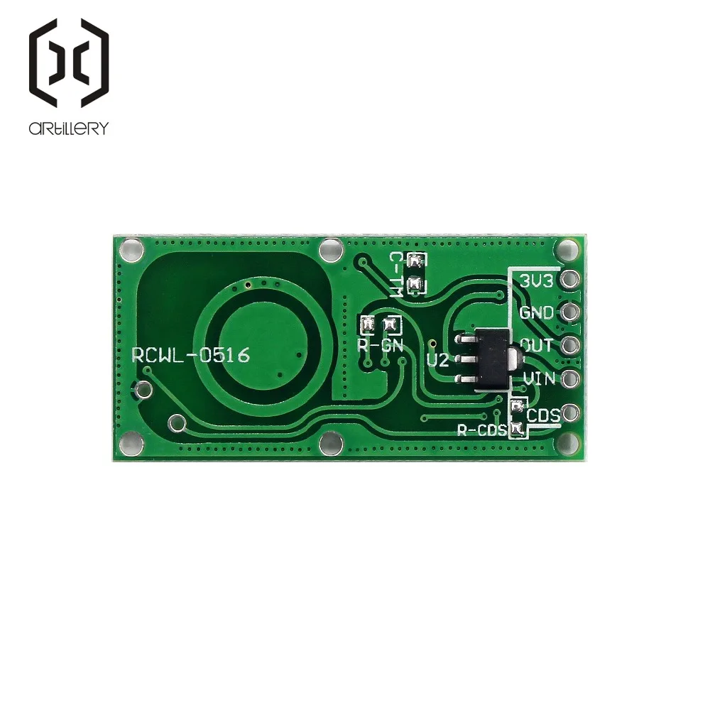 RCWL0516 индукционный модуль человеческого тела RCWL-0516 Микроволновая печь Радар Индуктивный умный модуль переключения Чувствительный датчик RCWL 0516
