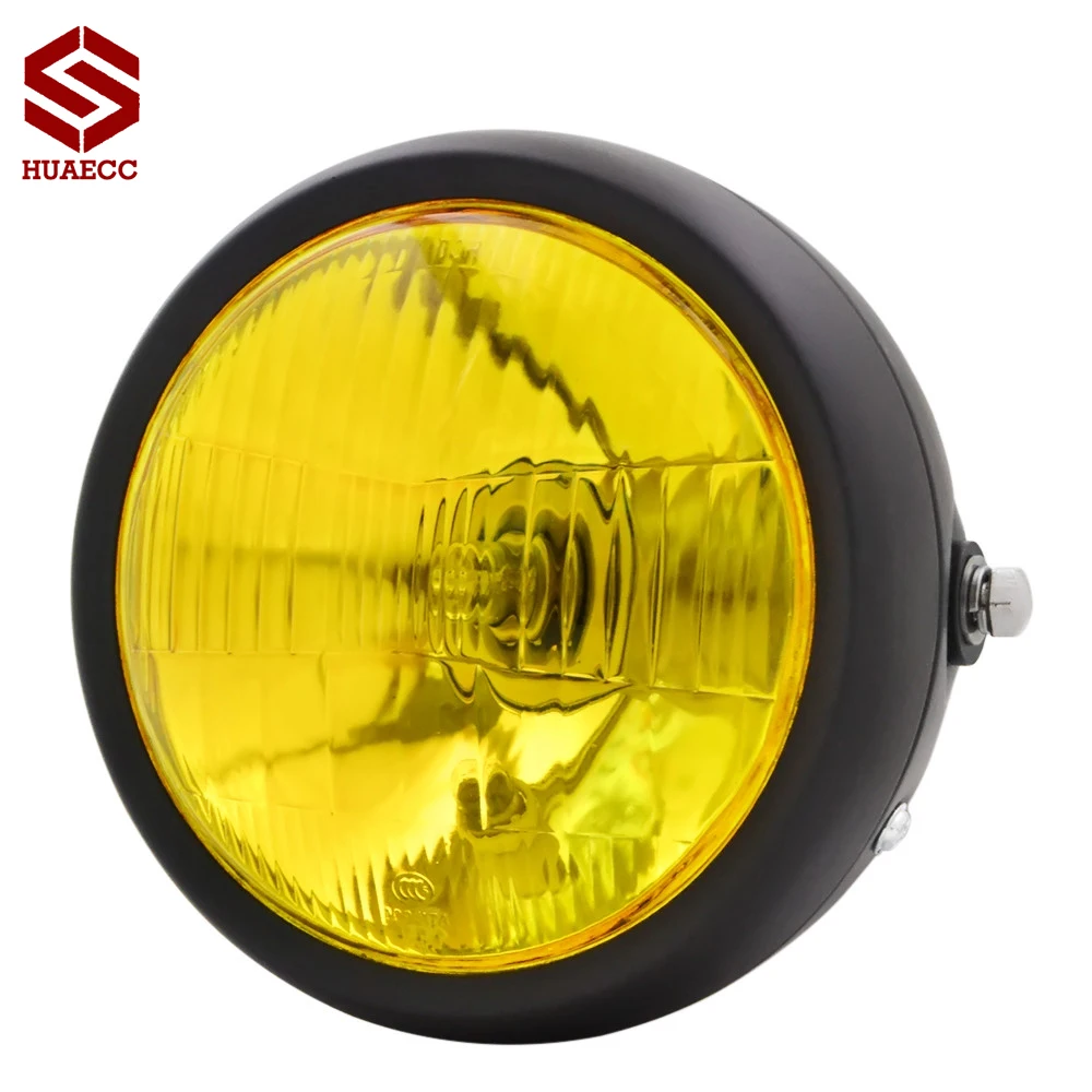 40 Вт мотоциклетная фара Ретро галогенная передняя 12 В для CG125 GN125 CB CL Yamaha Suzuki Cafe Racer